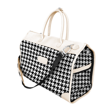Load image into Gallery viewer, Color 'Houndstooth Coated Canvas'
