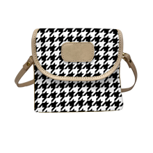 Load image into Gallery viewer, Color 'Houndstooth Coated Canvas'