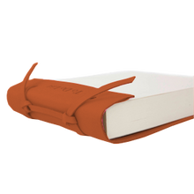 Load image into Gallery viewer, King's Pad - Orange Leather Front Angle in Color 'Orange Leather'