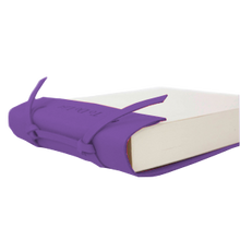 Load image into Gallery viewer, King's Pad - Plum Leather Front Angle in Color 'Plum Leather'