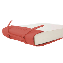 Load image into Gallery viewer, King's Pad - Salmon Leather Front Angle in Color 'Salmon Leather'