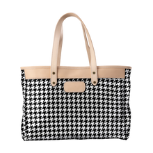 Load image into Gallery viewer, Color 'Houndstooth Coated Canvas'