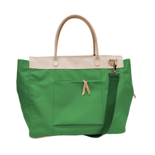Load image into Gallery viewer, Color 'Kelly Green Coated Canvas'