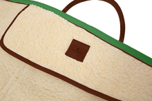 Load image into Gallery viewer, Color 'Kelly Green Coated Canvas'