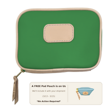 Load image into Gallery viewer, Color 'Kelly Green Coated Canvas'