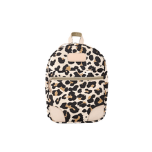 Load image into Gallery viewer, Backpack in Color 'Leopard Coated Canvas'