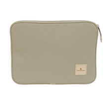 Load image into Gallery viewer, 13" Computer Case - Tan Coated Canvas Front Angle in Color 'Tan Coated Canvas'
