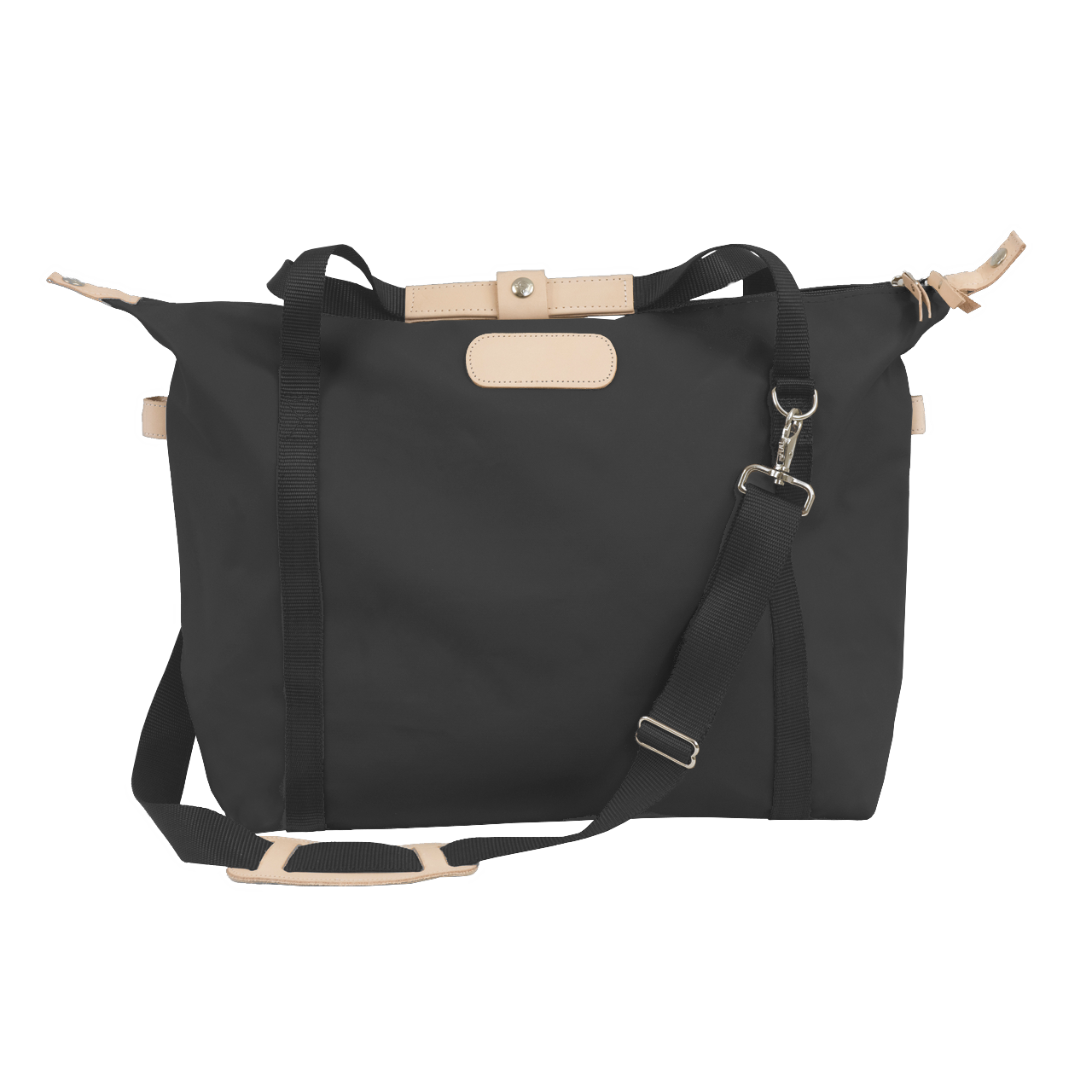 Daytripper - Charcoal Coated Canvas Front Angle in Color 'Charcoal Coated Canvas'