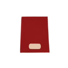 Load image into Gallery viewer, Executive Folder - Red Coated Canvas Front Angle in Color 'Red Coated Canvas'