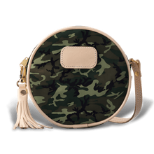 Load image into Gallery viewer, Luna - Classic Camo Coated Canvas Front Angle in Color 'Classic Camo Coated Canvas'