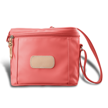 Load image into Gallery viewer, Frio front angle in Color 'Coral Coated Canvas'