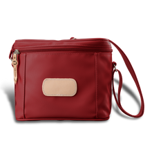 Load image into Gallery viewer, Frio front angle in Color 'Red Coated Canvas'