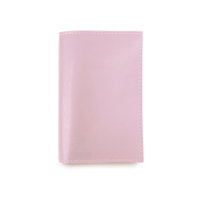 Load image into Gallery viewer, Passport Cover - Blush Leather Front Angle in Color 'Blush Leather'