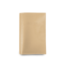Load image into Gallery viewer, Passport Cover - Natural Leather Front Angle in Color 'Natural Leather'