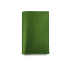 Load image into Gallery viewer, Passport Cover - Shamrock Leather Front Angle in Color 'Shamrock Leather'  Edit alt text