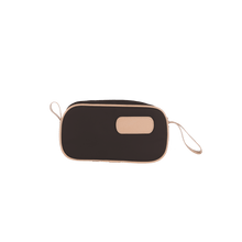 Load image into Gallery viewer, Shave kit front view in Color 'Espresso Coated Canvas'
