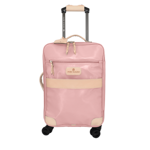 360 Carryon Wheels front view in Color 'Rose Coated Canvas'