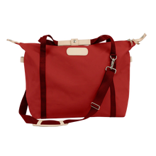 Load image into Gallery viewer, Daytripper - Red Coated Canvas Front Angle in Color 'Red Coated Canvas'