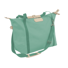 Load image into Gallery viewer, Daytripper - Mint Coated Canvas Front Angle in Color 'Mint Coated Canvas'