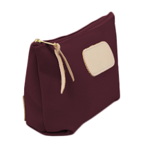 Load image into Gallery viewer, Grande - Burgundy Coated Canvas Front Angle in Color 'Burgundy Coated Canvas'