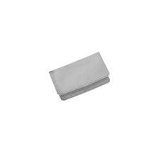 Load image into Gallery viewer, Card Case - Steel Leather Front Angle in Color 'Steel Leather'