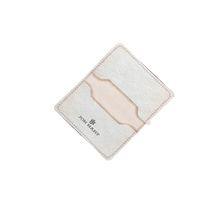 Load image into Gallery viewer, Card Case - Champagne Leather Front Angle in Color 'Champagne Leather'