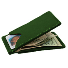 Load image into Gallery viewer, McClip - Shamrock Leather Front Angle in Color 'Shamrock Leather'