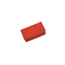 Load image into Gallery viewer, Card Case-  Cherry Leather Front Angle in Color 'Cherry Leather'