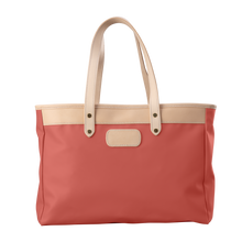 Load image into Gallery viewer, Bebita - Coral Coated Canvas Front Angle in Color 'Coral Coated Canvas'