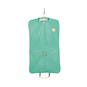 Two-Suiter - Mint Coated Canvas Front Angle in Color 'Mint Coated Canvas'