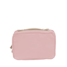 Load image into Gallery viewer, Large Travel Kit Side Angle in Color 'Rose Coated Canvas'