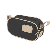 Load image into Gallery viewer, Junior Shave Kit - Charcoal Coated Canvas Front Angle in Color 'Charcoal Coated Canvas'