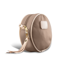 Load image into Gallery viewer, Luna - Saddle Coated Canvas Front Angle in Color 'Saddle Coated Canvas'