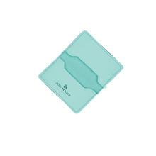 Load image into Gallery viewer, Card Case - Caribbean Leather Front Angle in Color 'Caribbean Leather'