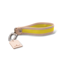 Load image into Gallery viewer, Pearl - Lemon Coated Canvas Front Angle in Color 'Lemon Coated Canvas'