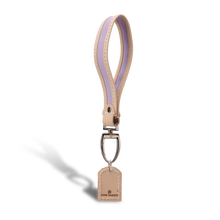Load image into Gallery viewer, Pearl - Lilac Coated Canvas Front Angle in Color 'Lilac Coated Canvas'