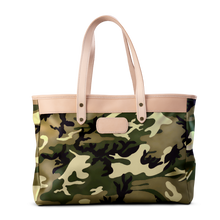 Load image into Gallery viewer, Bebita - Classic Camo Coated Canvas Front Angle in Color 'Classic Camo Coated Canvas'