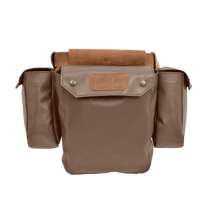 Load image into Gallery viewer, Bird Bag - Saddle Coated Canvas Front Angle in Color 'Saddle Coated Canvas'
