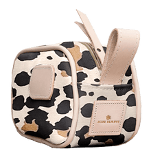 Load image into Gallery viewer, Junior Shave Kit - Leopard Coated Canvas Front Angle in Color 'Leopard Coated Canvas'