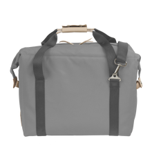 Load image into Gallery viewer, Large Cooler - Slate Coated Canvas Front Angle in Color 'Slate Coated Canvas'