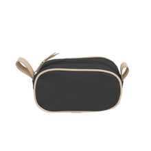 Load image into Gallery viewer, Junior Shave Kit - Charcoal Coated Canvas Front Angle in Color 'Charcoal Coated Canvas'