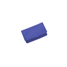 Load image into Gallery viewer, Card Case - Royal Blue Leather Front Angle in Color 'Royal Blue Leather'