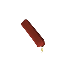 Load image into Gallery viewer, Bolsa - Wine Leather Front Angle in Color 'Wine Leather'