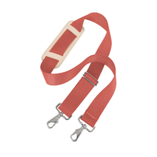 Load image into Gallery viewer, Shoulder Strap - 1.5" Coral Webbing Front Angle in Color '1.5" Coral Webbing'