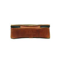 Load image into Gallery viewer, JH Dopp Kit - Canvas Green Front Angle in Color 'Canvas Green'