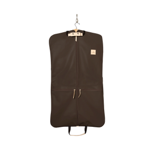 Two-Suiter - Espresso Coated Canvas Front Angle in Color 'Espresso Coated Canvas'