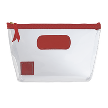 Load image into Gallery viewer, Clear Grande - Cherry Leather Front Angle in Color 'Cherry Leather'
