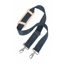 Load image into Gallery viewer, Shoulder Strap - 1.5" Navy Webbing Front Angle in Color '1.5" Navy Webbing'