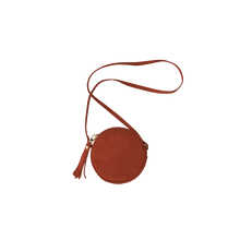 Load image into Gallery viewer, Leather Luna - Blonde Front Angle in Color 'Blonde'