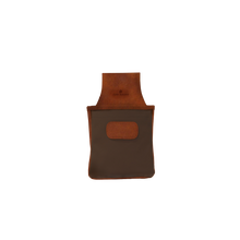 Load image into Gallery viewer, Sidekick - Espresso Coated Canvas Front Angle in Color 'Espresso Coated Canvas'